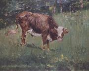 Jeune taureau dans un pre (mk40), Edouard Manet